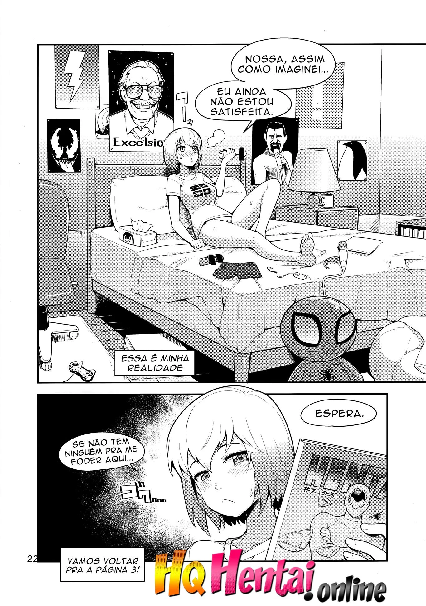 Gwenpool no mundo do hentai – Cartoon – Versão Traduzida