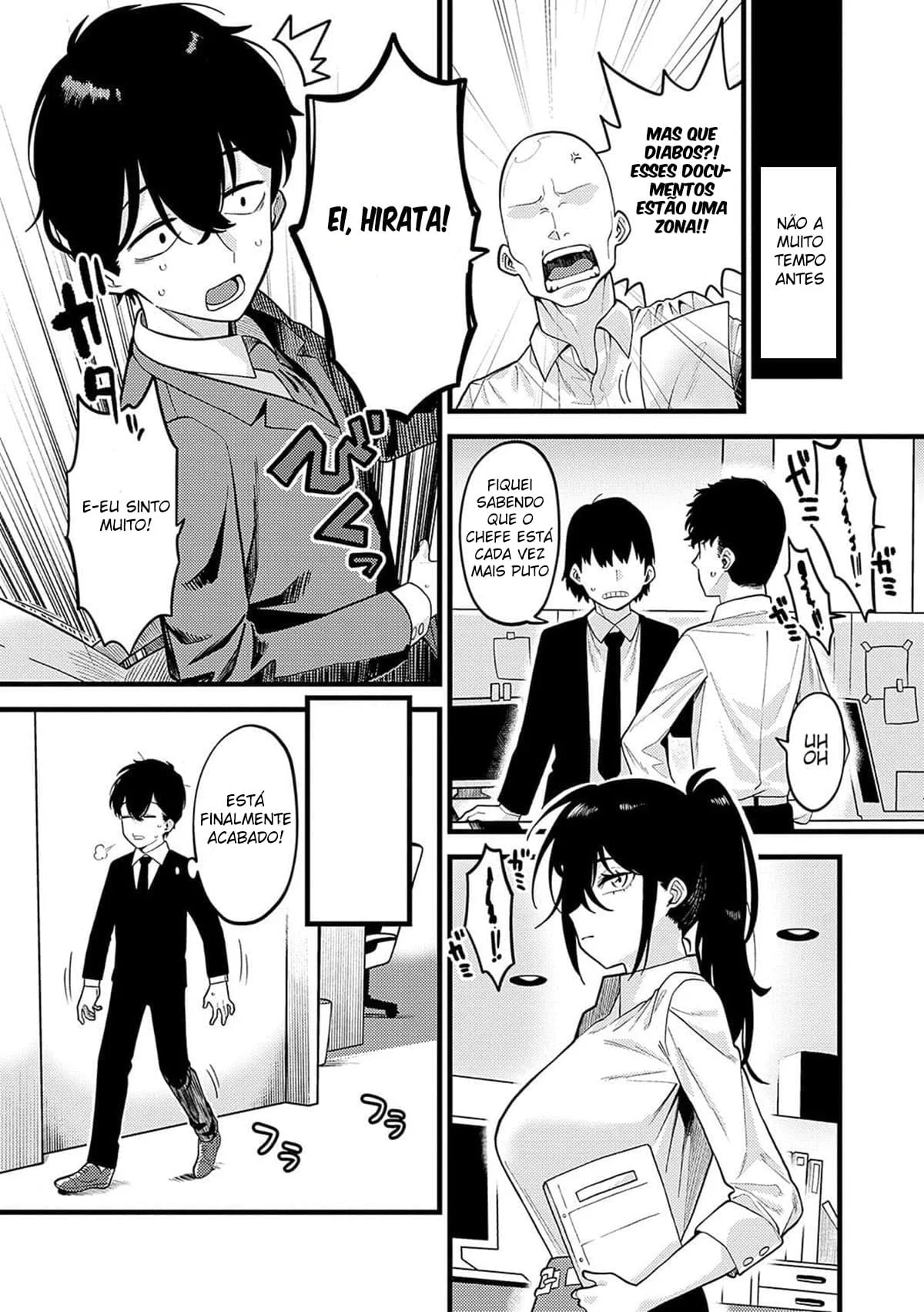 Hirada e a putinha safada do escritório