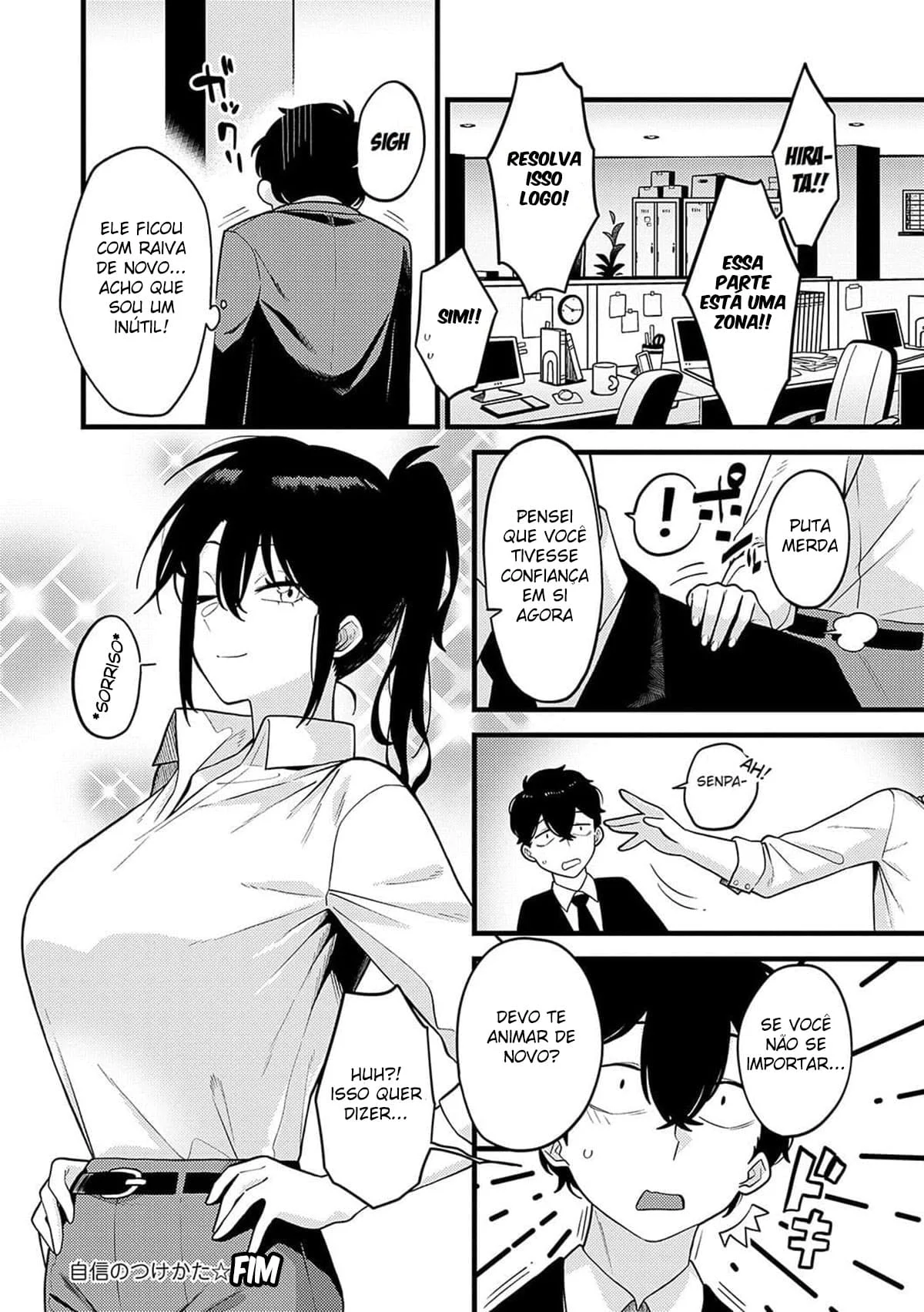 Hirada e a putinha safada do escritório