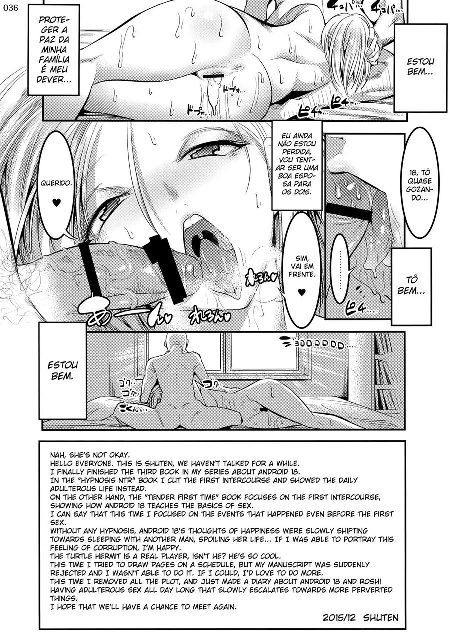 Hiru wa Krillin no Tsuma – manga hentai – Sem Censura