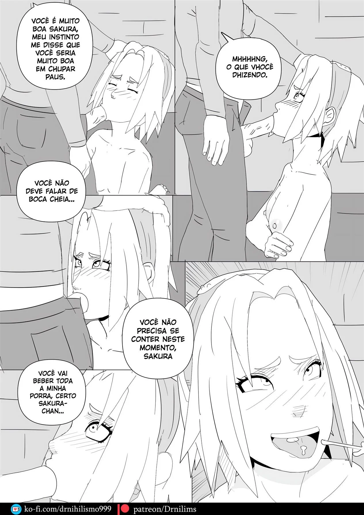 Histórias Pervertidas de Konoha – Gozando Dentro – Versão Nacional