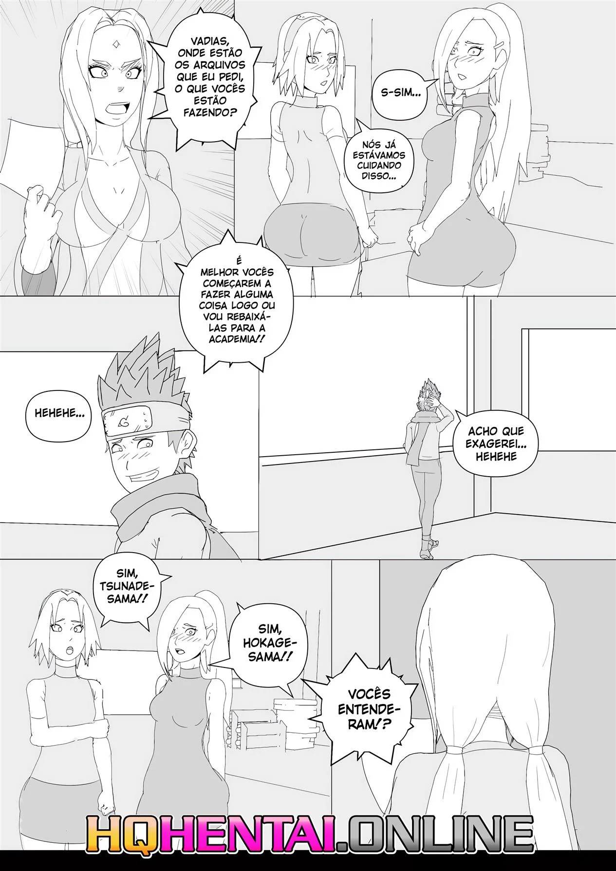 Histórias Pervertidas de Konoha – Gozando Dentro – Versão Nacional