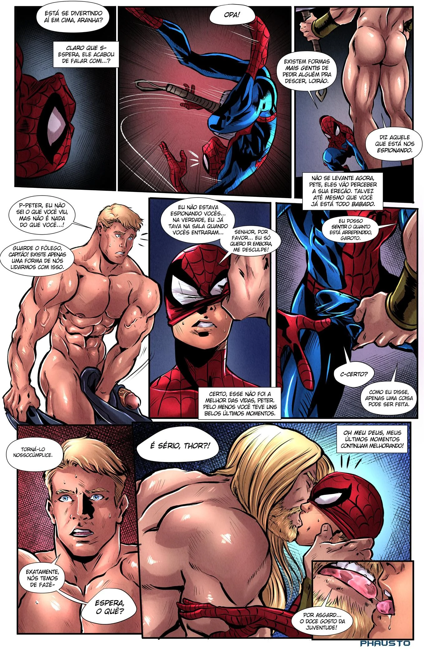 Homem Aranha e os Vingadores – Anal – Versão PT-BR