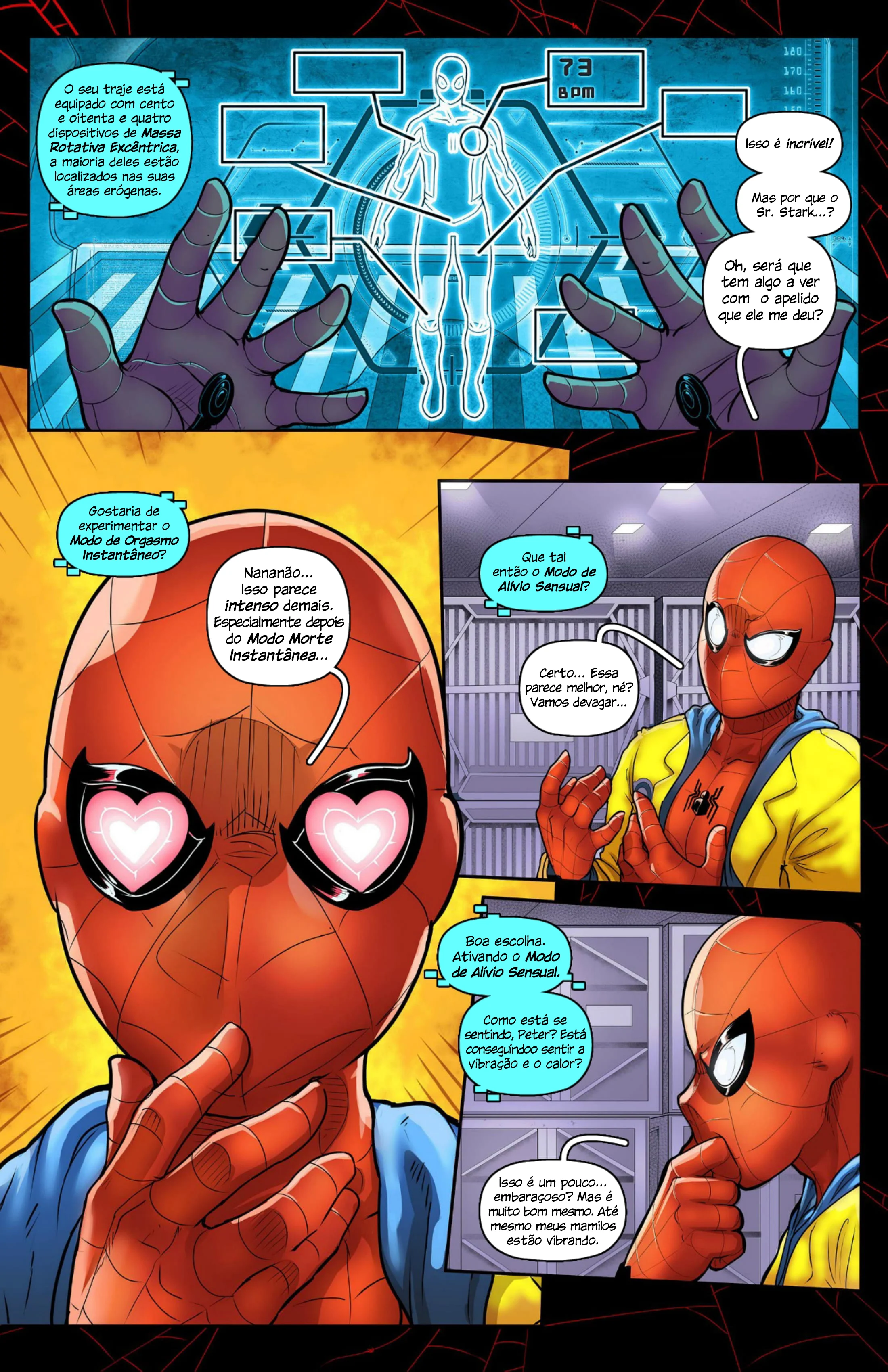 Homem – Gozando Dentro – Sexo em Desenho