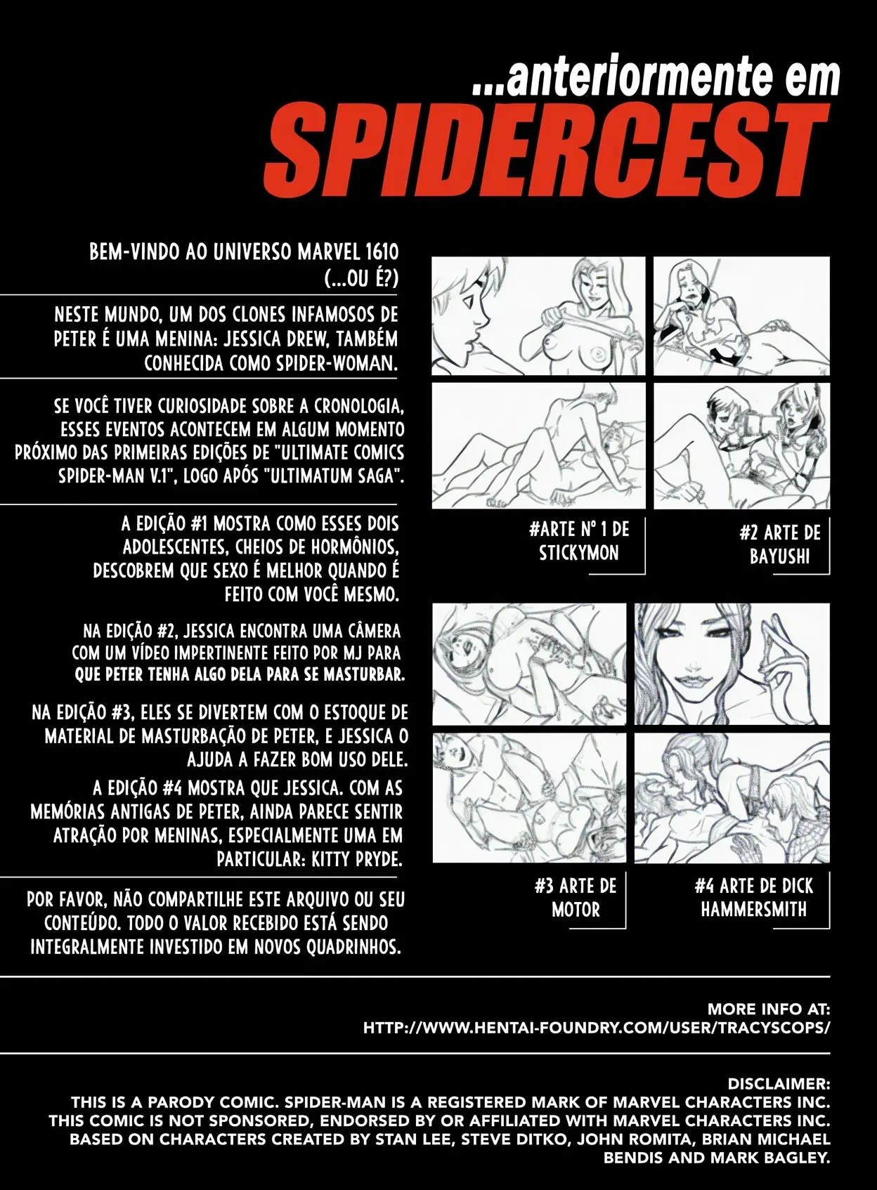 Incesto Aranha 5 – Cartoon – Sem Censura Incesto Aranha 5 – Cartoon – Sem Censura