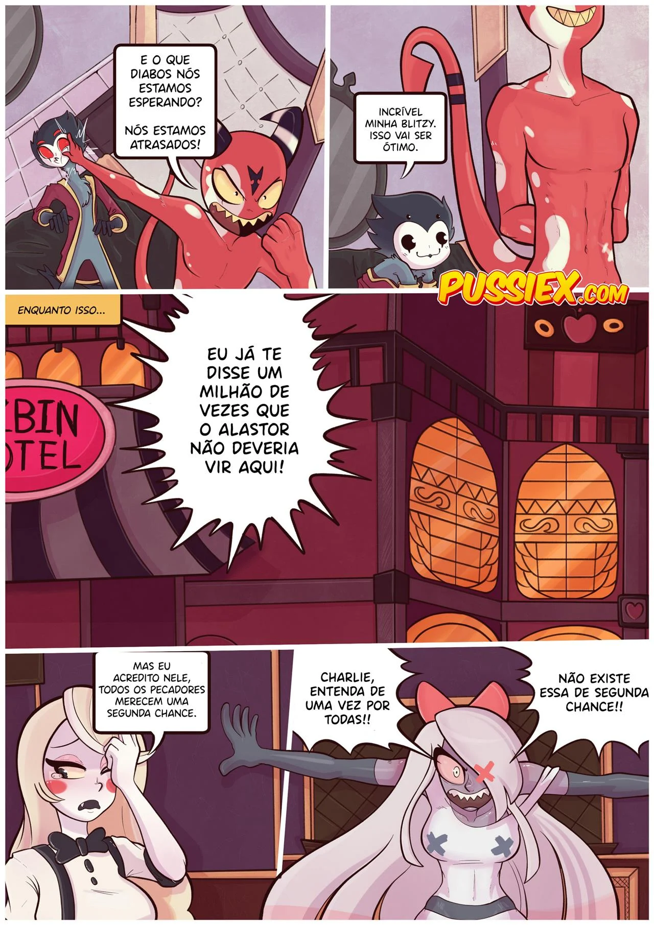 Infidelidade Demoníaca – Peitões – Versão PT-BR