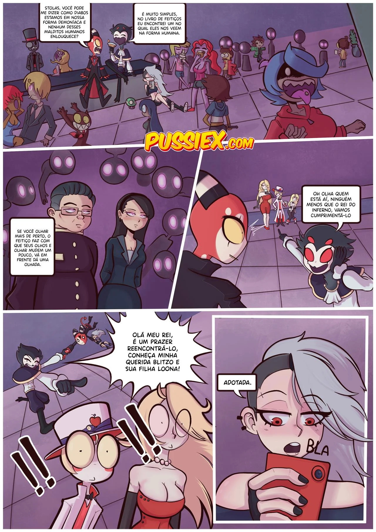 Infidelidade Demoníaca – Peitões – Versão PT-BR