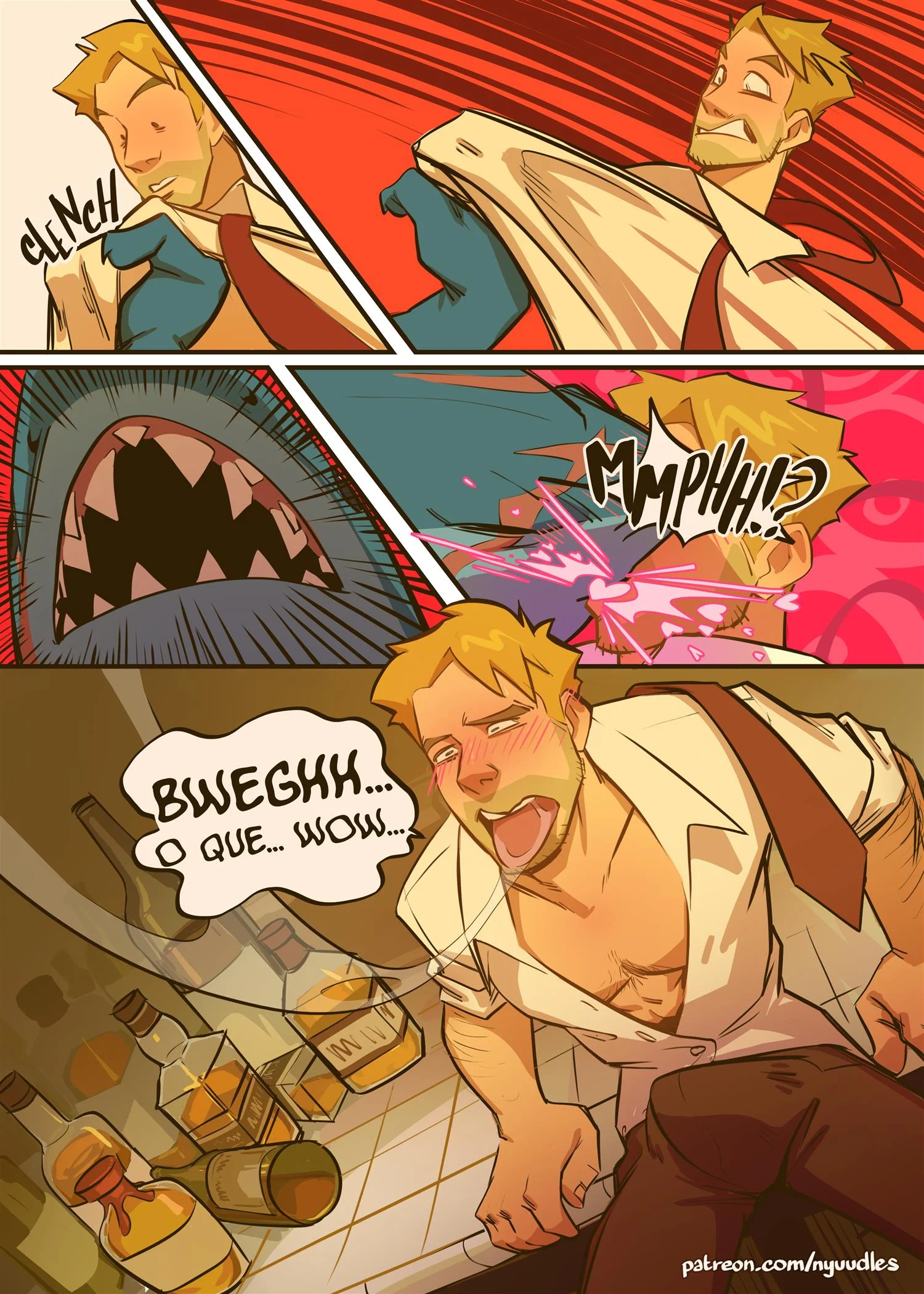 John Constantine x Rei Tubarão – Hq de Sexo – Português do Brasil