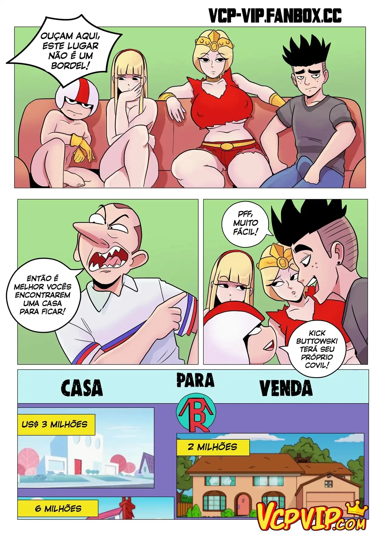 Kick Buttowski fodendo as gostosas 2 – HQ Pornô – Sexo em Desenho