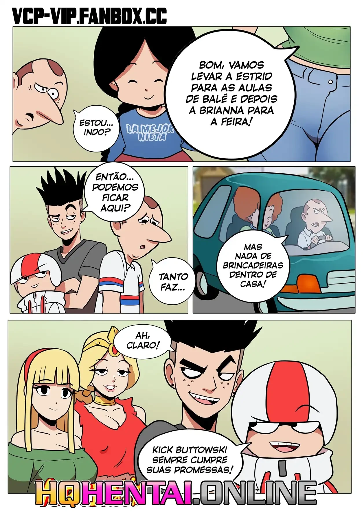 Kick Buttowski fodendo as gostosas 2 – HQ Pornô – Sexo em Desenho