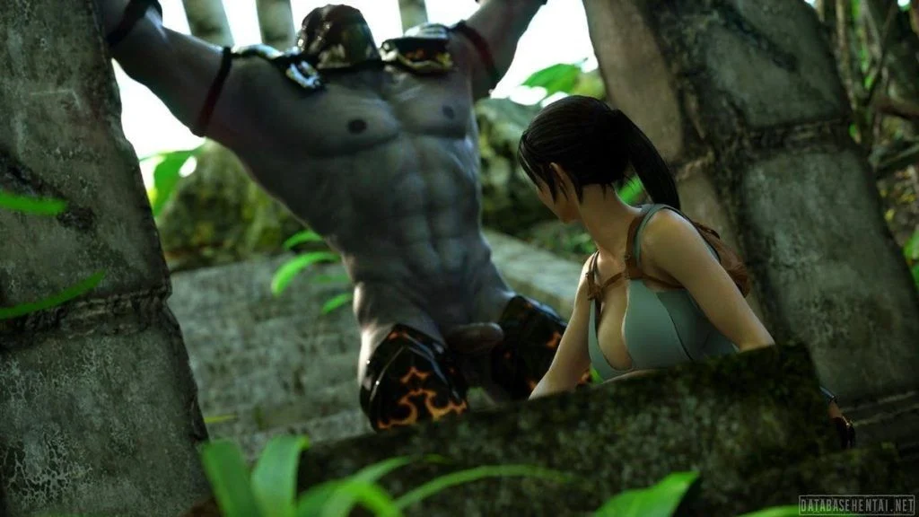 Lara Croft Hentai safada se esbalda em putaria 3D