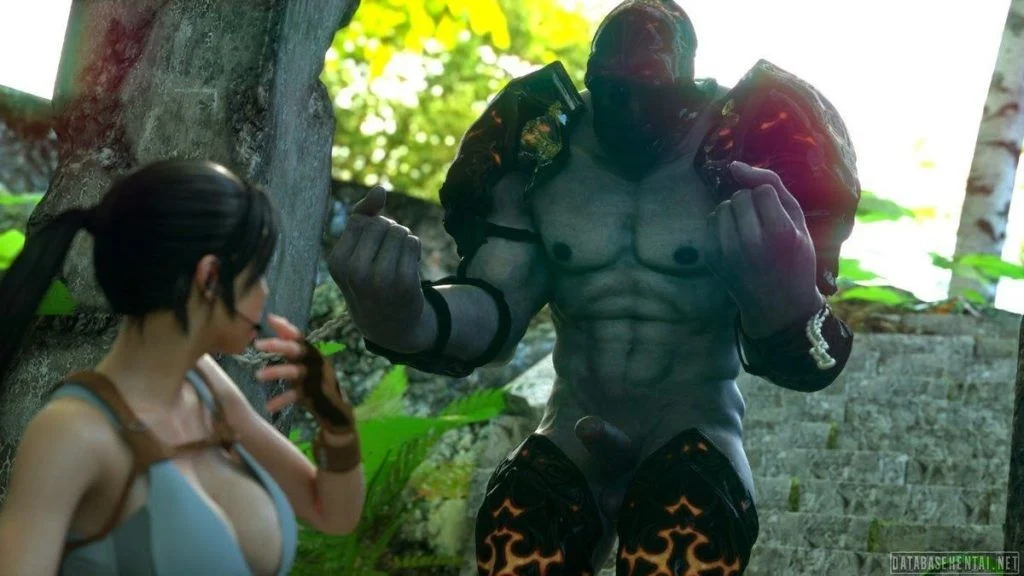 Lara Croft Hentai safada se esbalda em putaria 3D