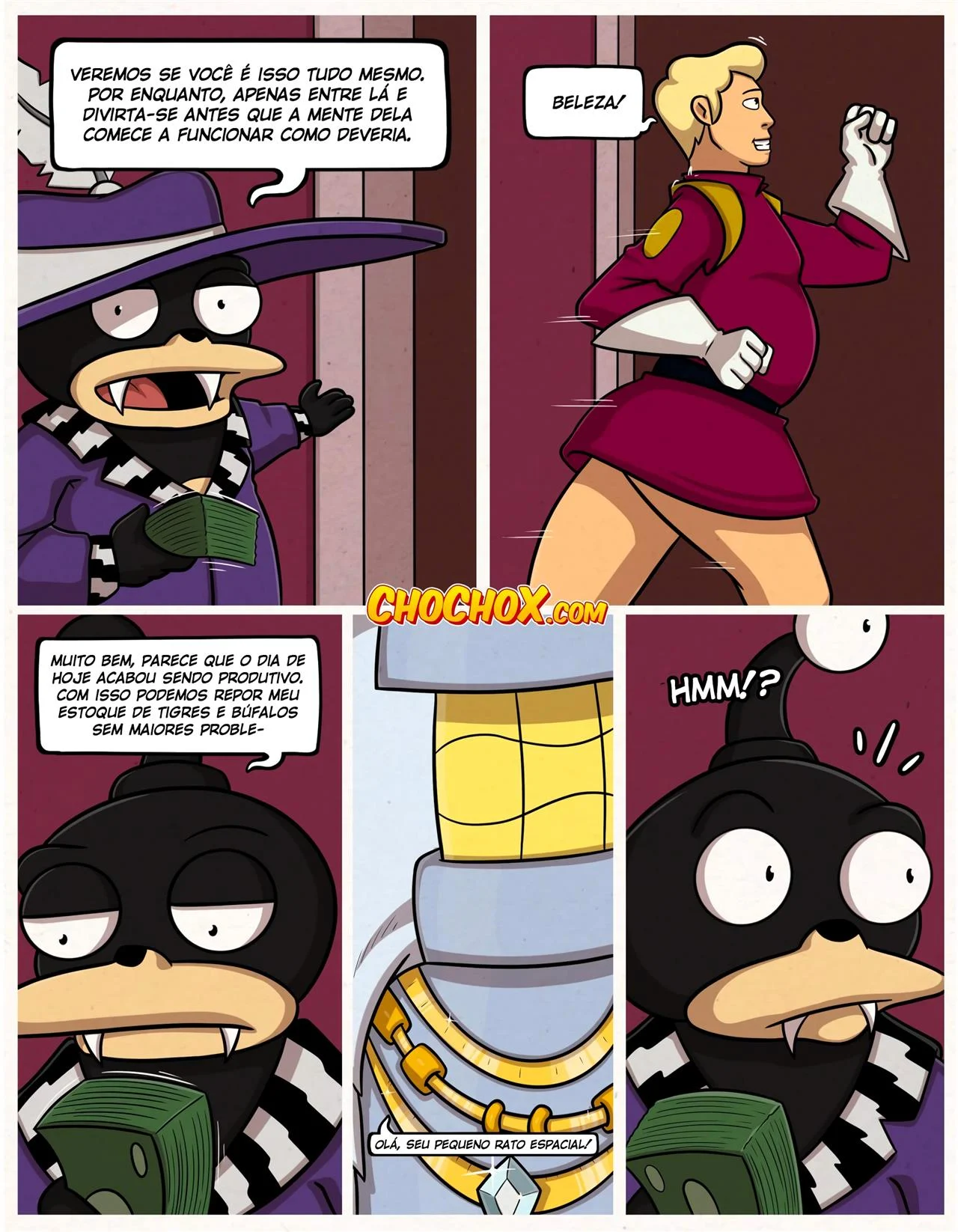 Leela a vadia submissa – Bundão – Versão Nacional