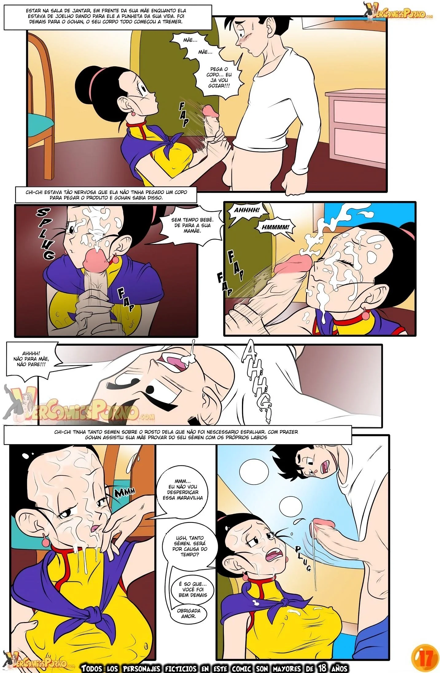 Leitinho para a Mamãe – Hentai – Sexo em Desenho