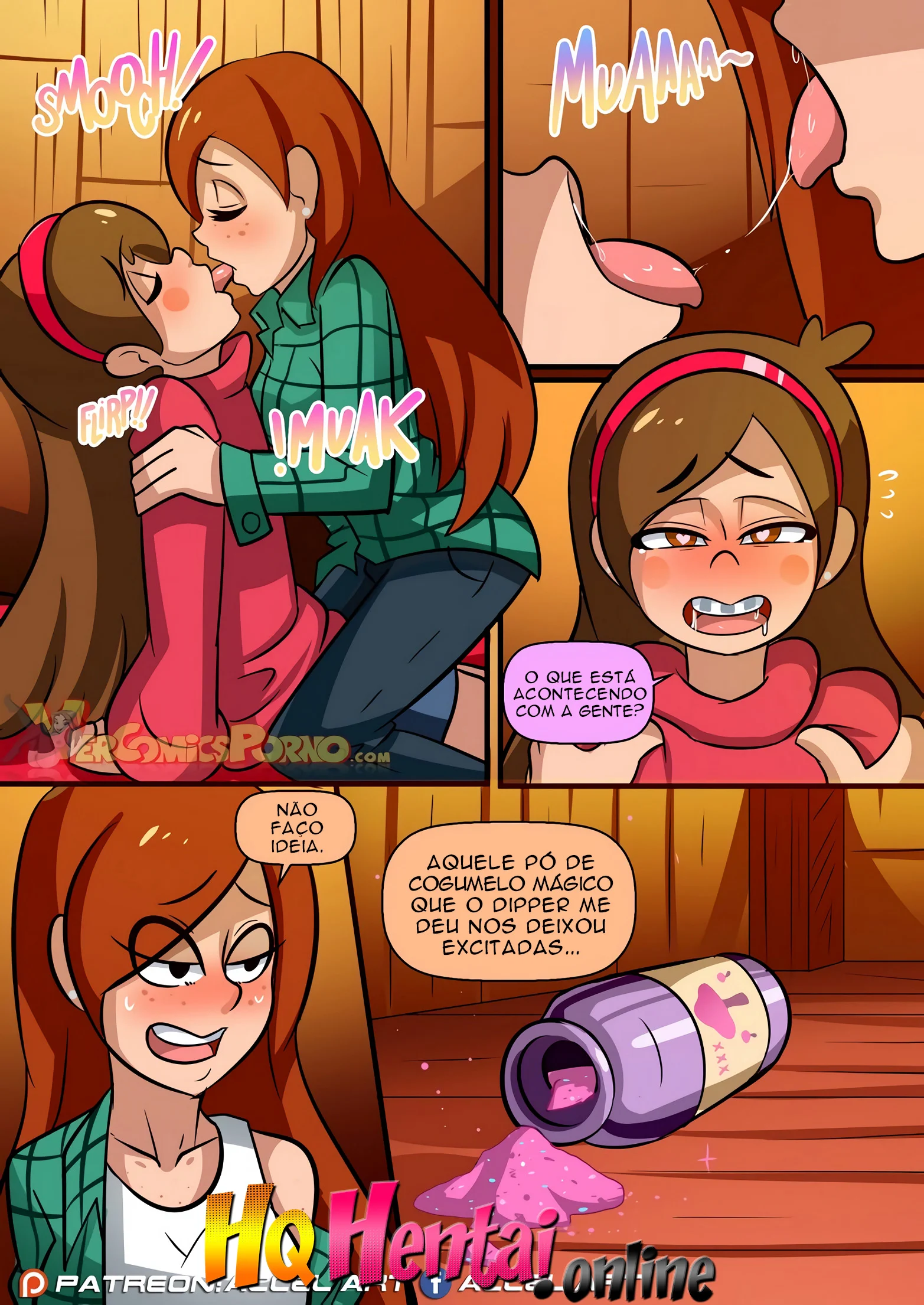 Lições sexuais da Wendy – HQ Pornô – Versão Traduzida