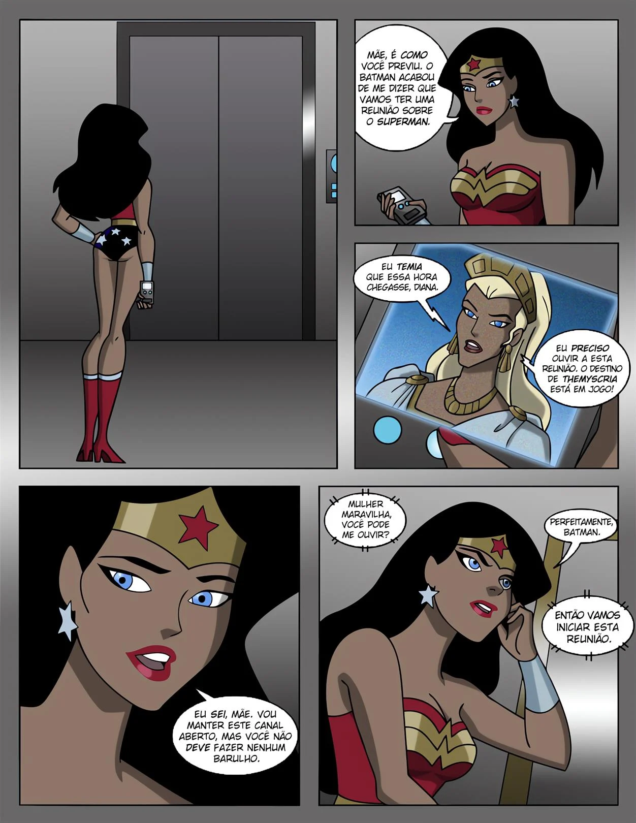 Liga da Putaria – Batgirl Hentai – Português Brasileiro