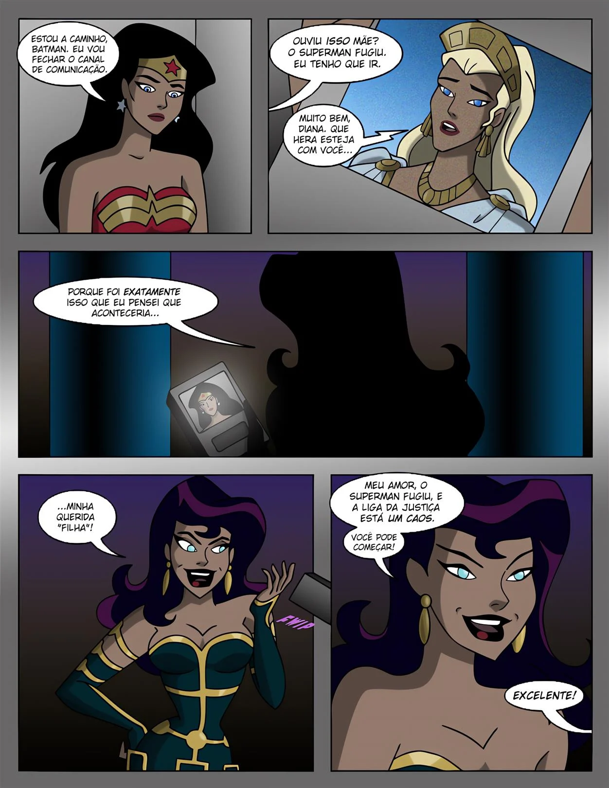 Liga da Putaria – Batgirl Hentai – Português Brasileiro