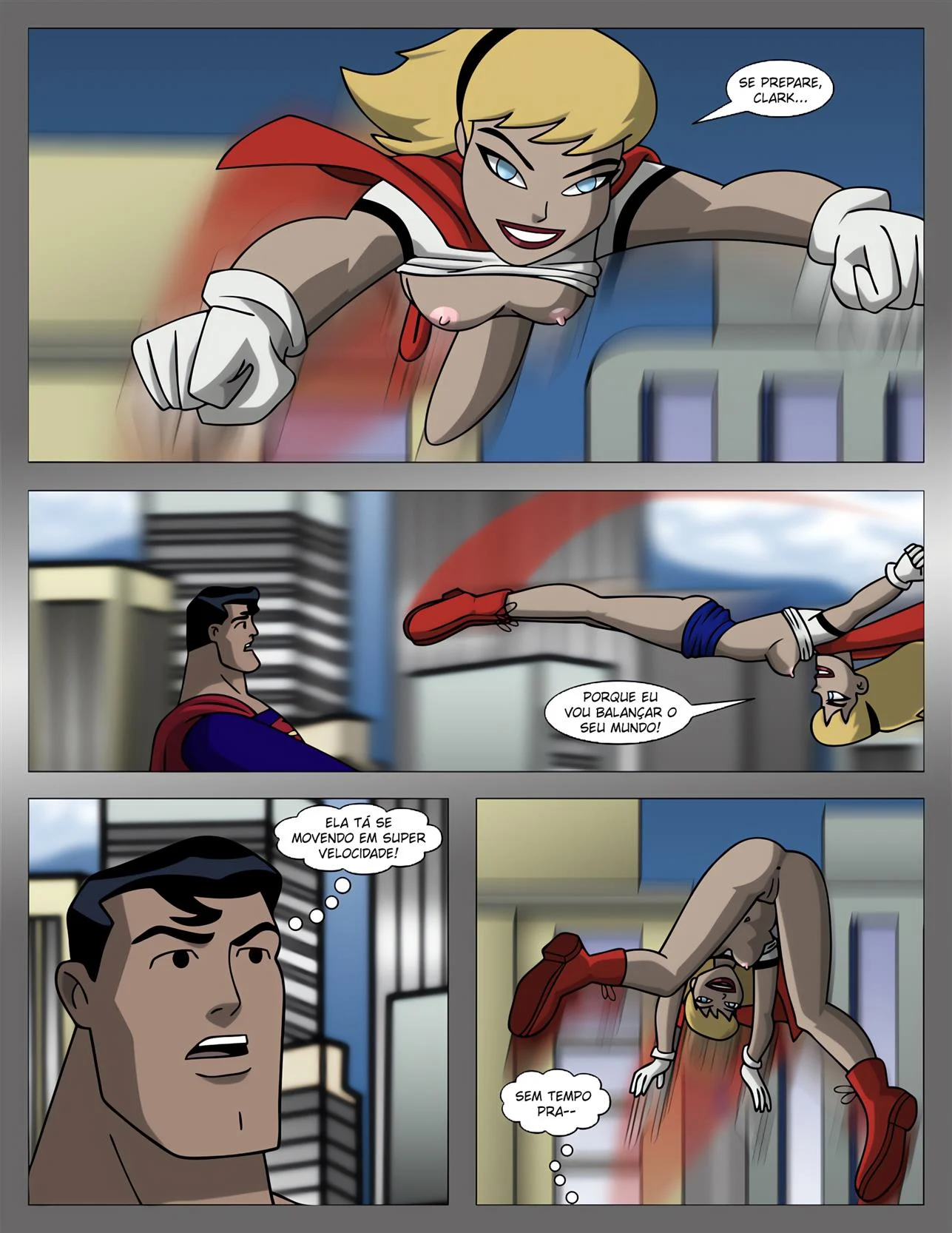 Liga da Putaria – Batgirl Hentai – Português Brasileiro