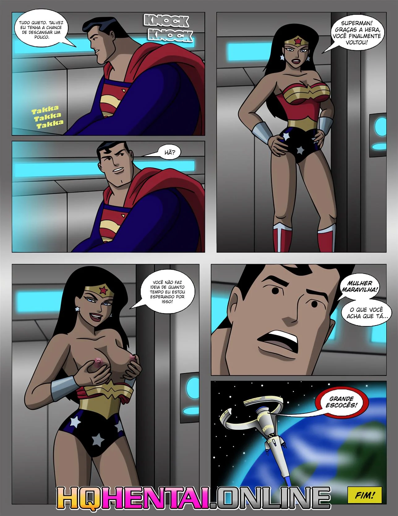 Liga da Putaria – Batgirl Hentai – Português Brasileiro