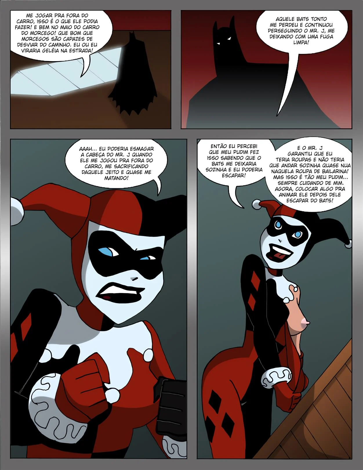 Liga da Putaria – Batgirl Hentai – Português Brasileiro