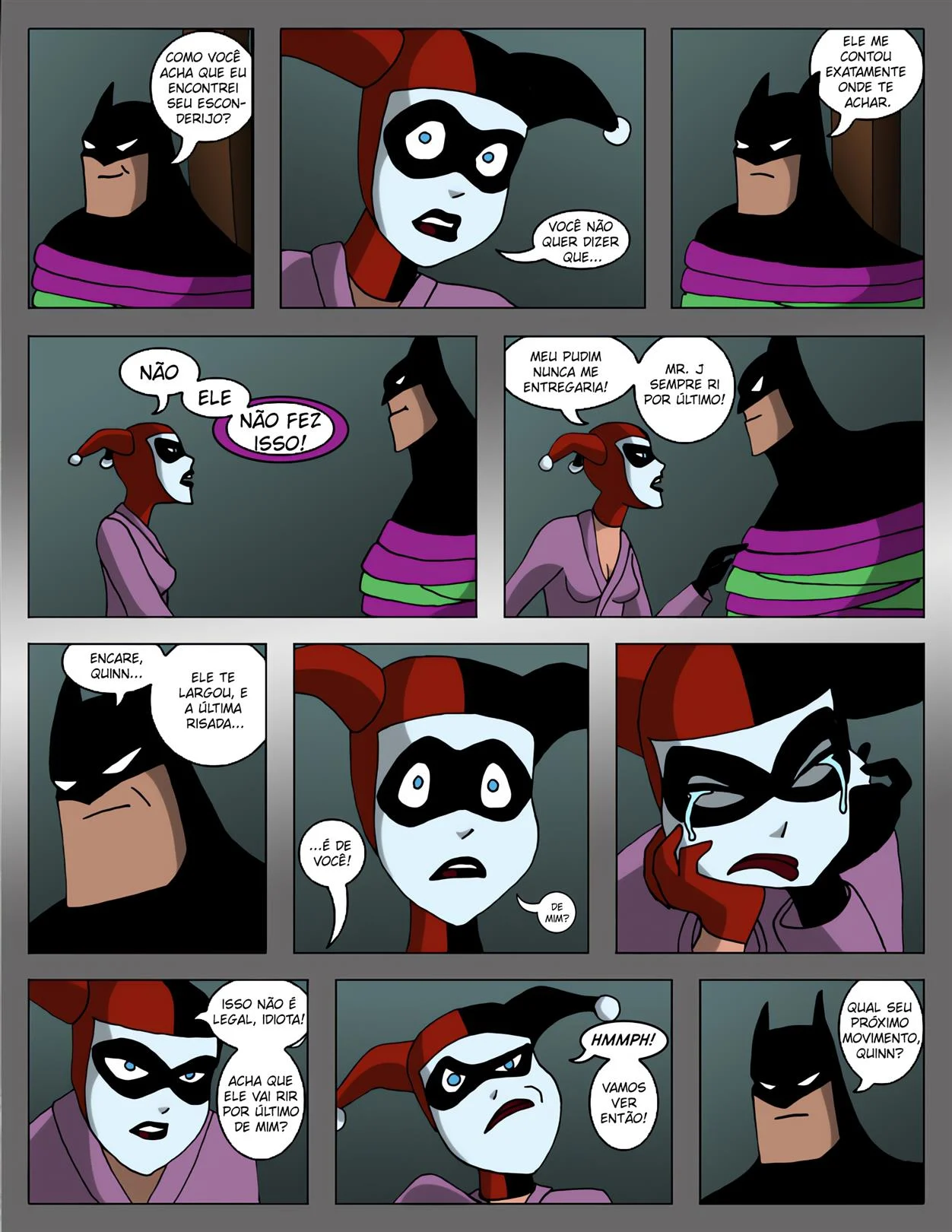 Liga da Putaria – Batgirl Hentai – Português Brasileiro