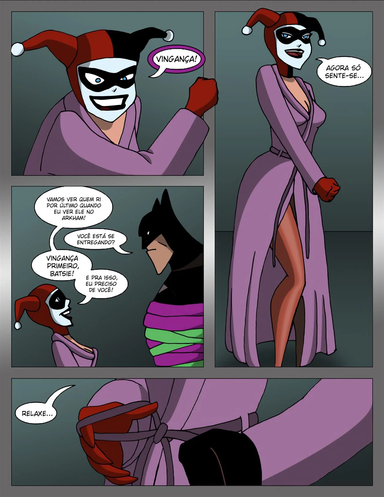 Liga da Putaria – Batgirl Hentai – Português Brasileiro