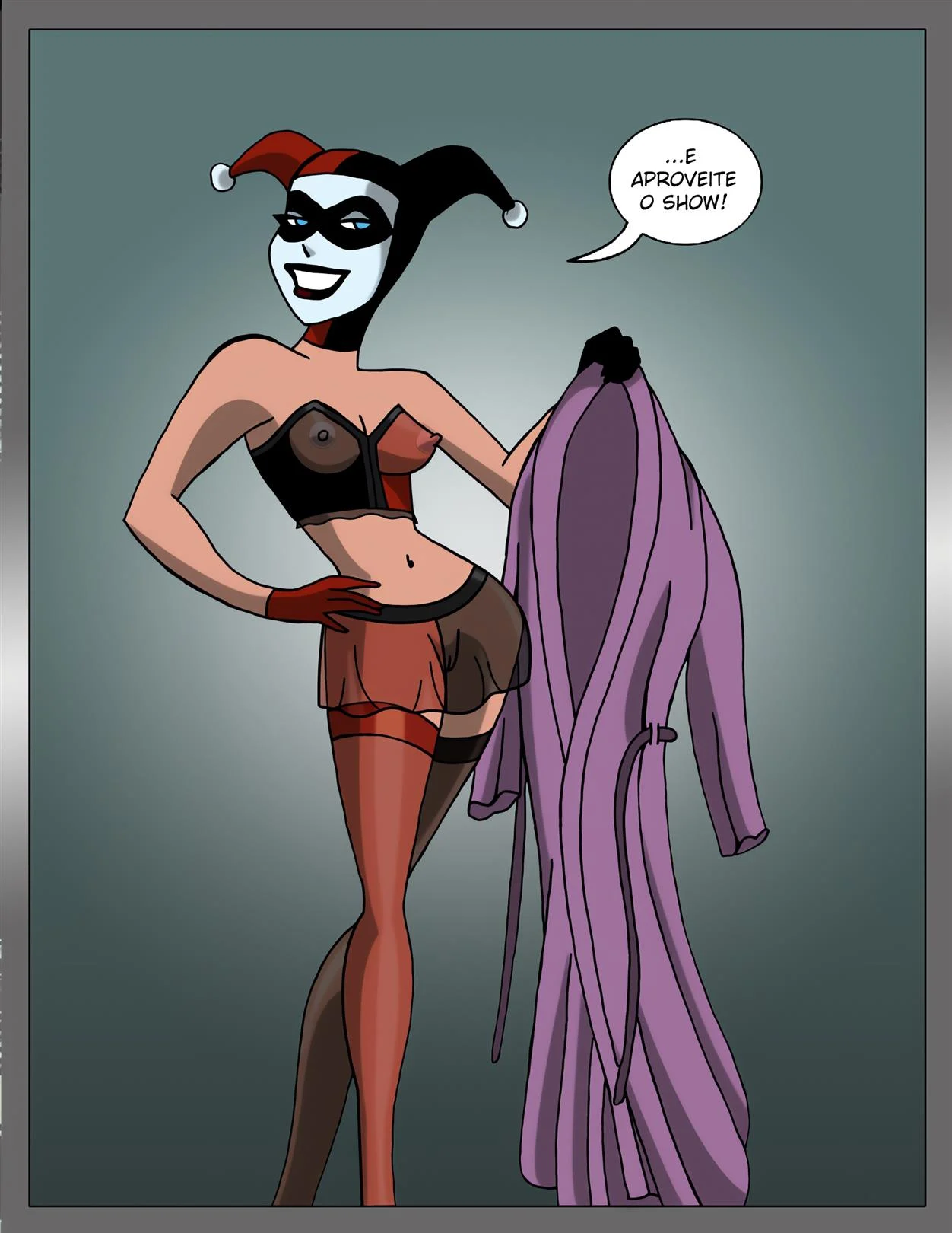 Liga da Putaria – Batgirl Hentai – Português Brasileiro