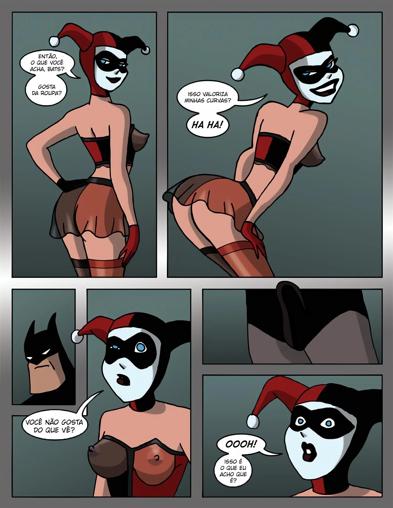 Liga da Putaria – Batgirl Hentai – Português Brasileiro