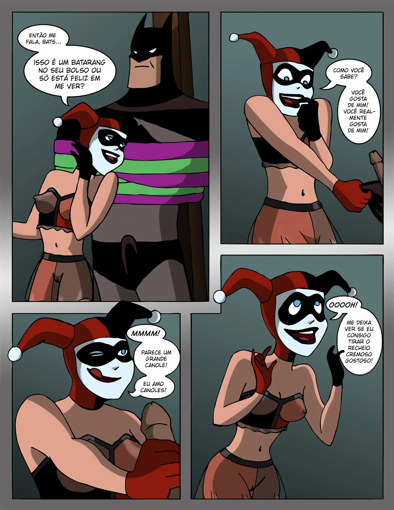Liga da Putaria – Batgirl Hentai – Português Brasileiro