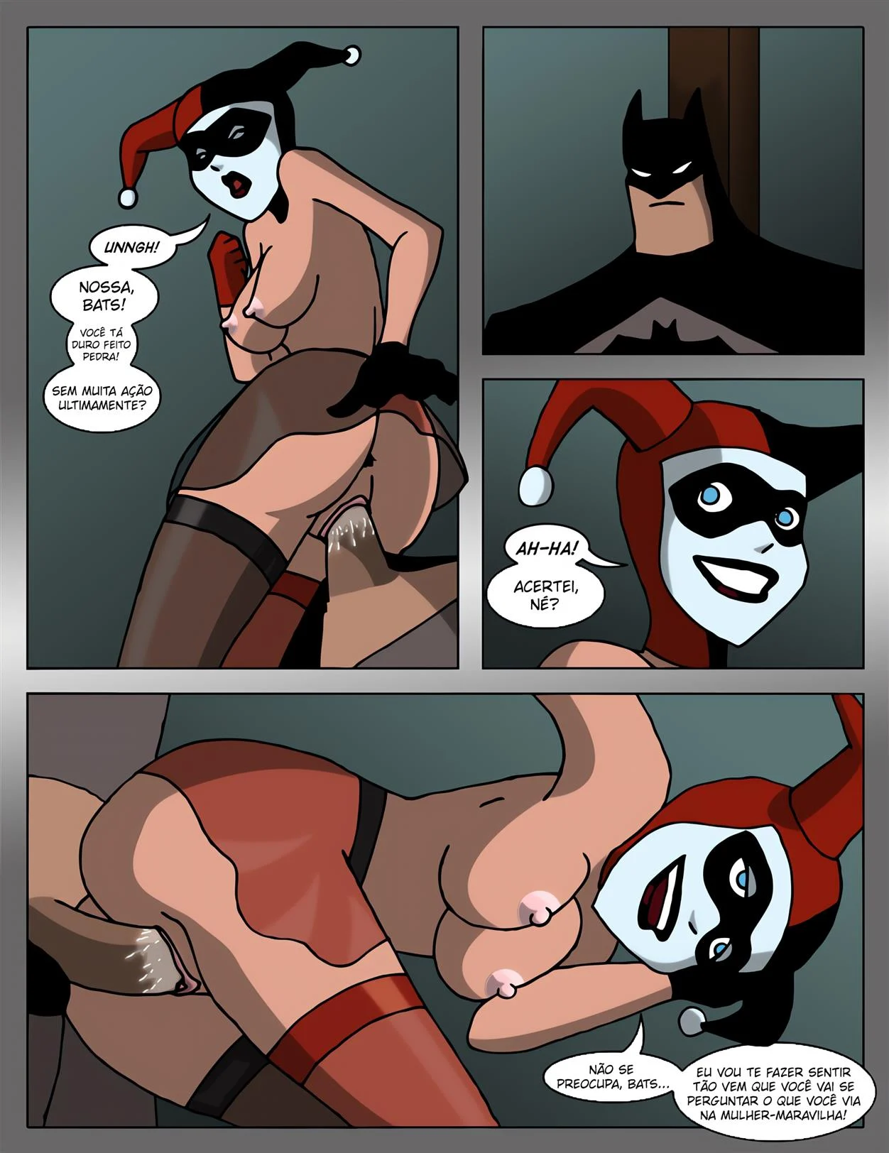 Liga da Putaria – Batgirl Hentai – Português Brasileiro