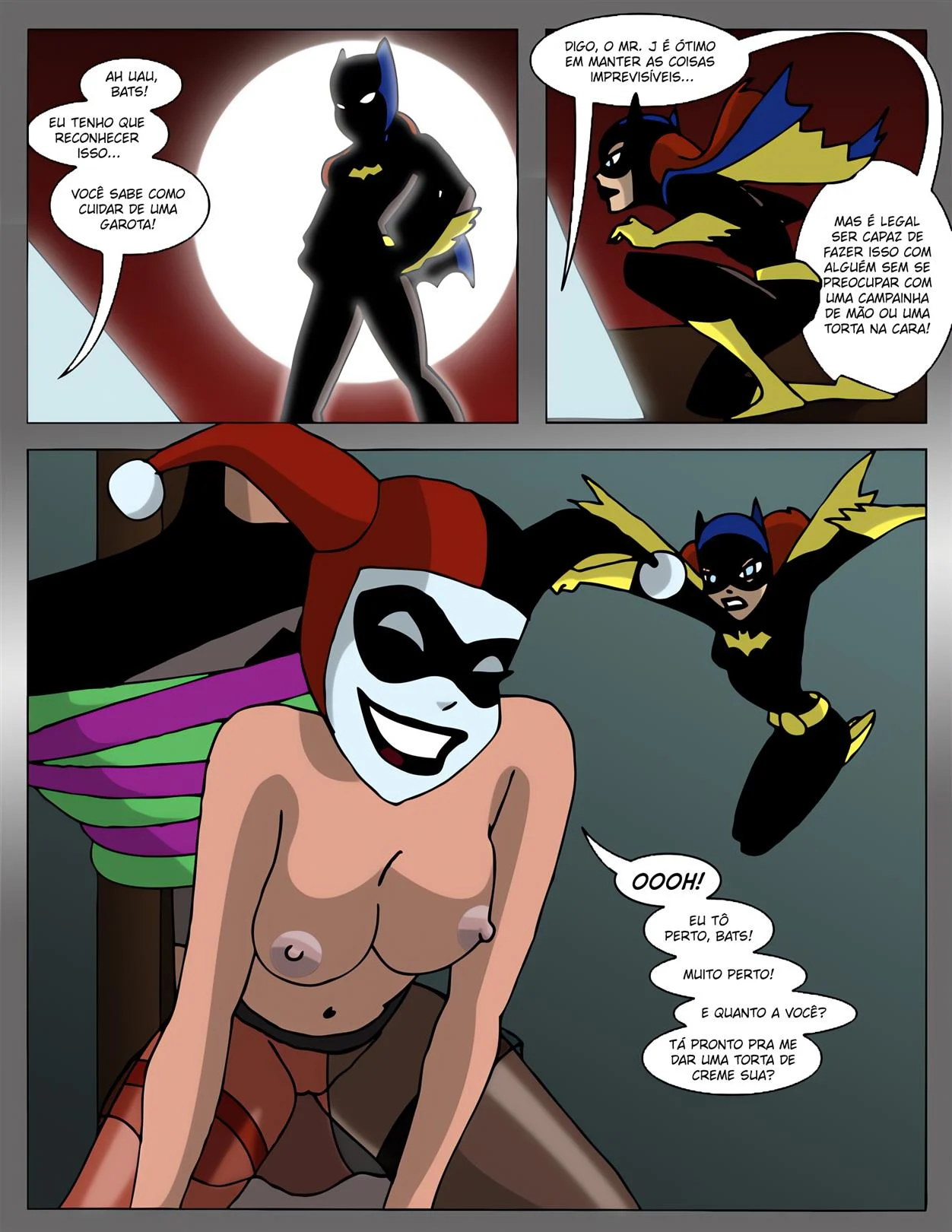 Liga da Putaria – Batgirl Hentai – Português Brasileiro