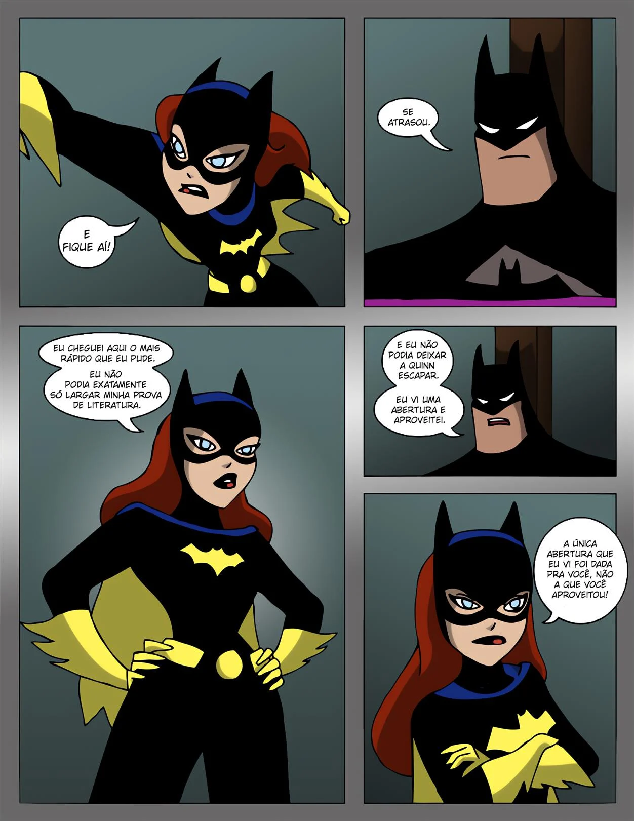 Liga da Putaria – Batgirl Hentai – Português Brasileiro