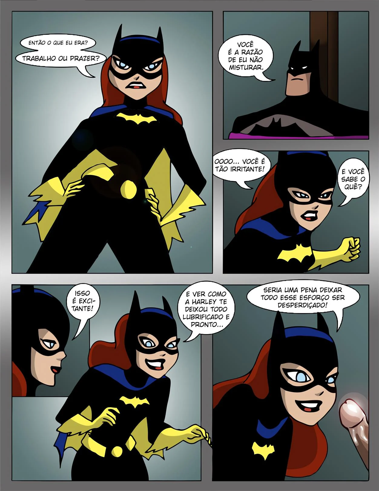 Liga da Putaria – Batgirl Hentai – Português Brasileiro