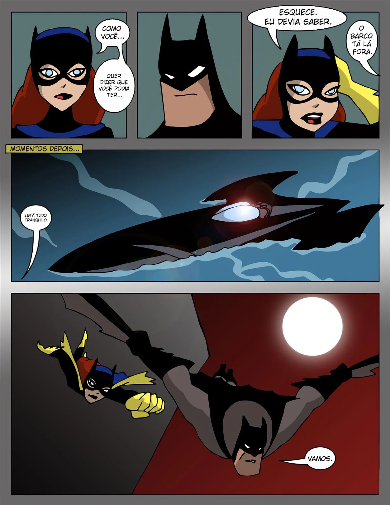 Liga da Putaria – Batgirl Hentai – Português Brasileiro