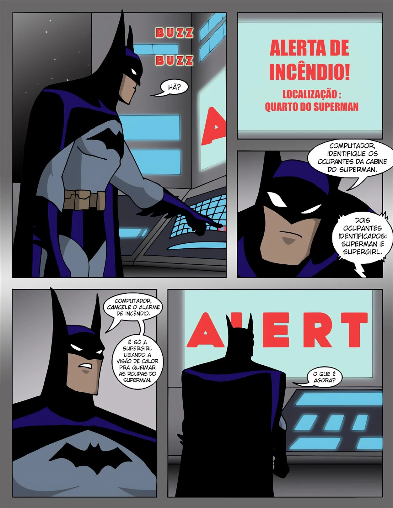 Liga da Putaria – Batgirl Hentai – Português Brasileiro