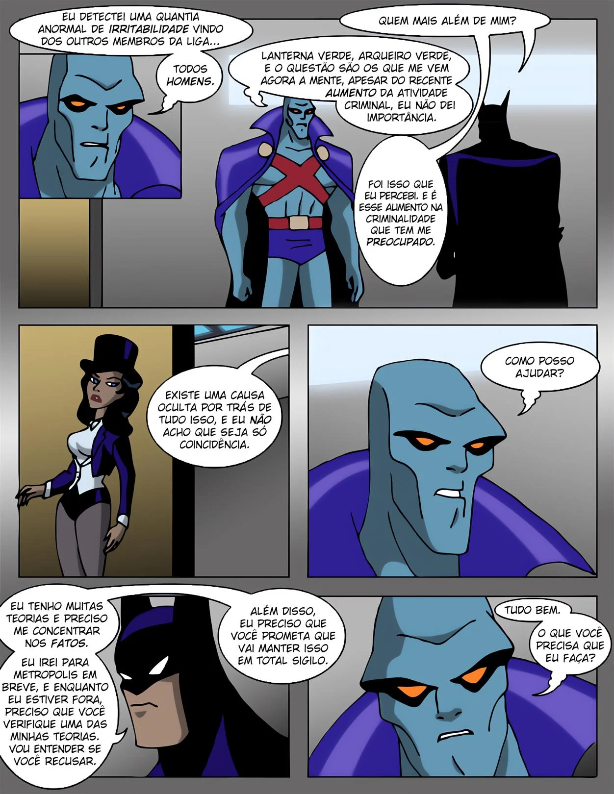 Liga da Putaria – Batgirl Hentai – Português Brasileiro