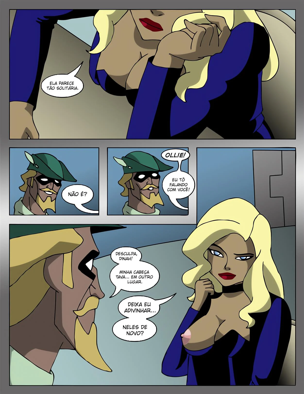 Liga da Putaria – Batgirl Hentai – Português Brasileiro