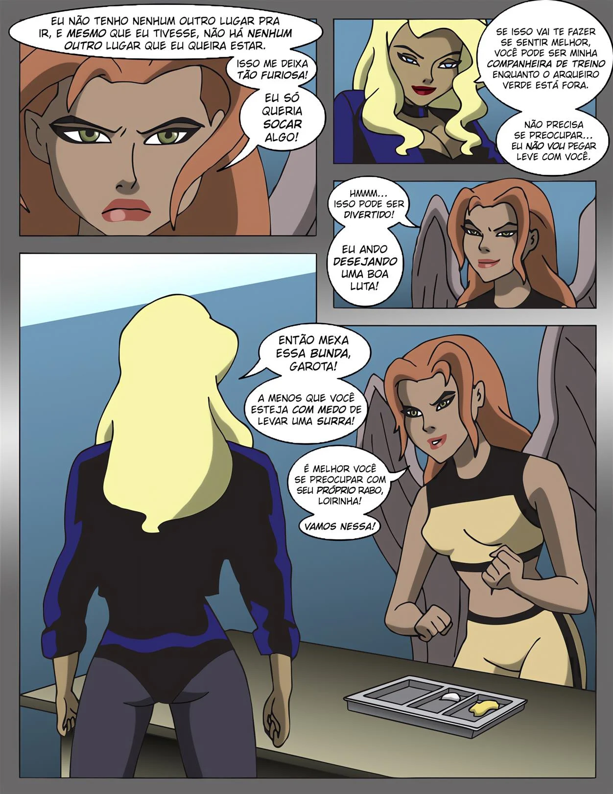 Liga da Putaria – Batgirl Hentai – Português Brasileiro