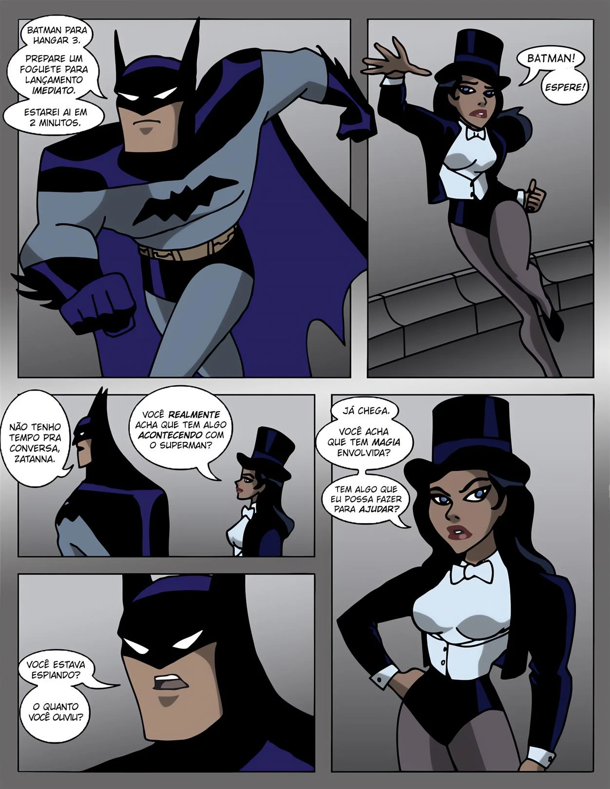 Liga da Putaria – Batgirl Hentai – Português Brasileiro