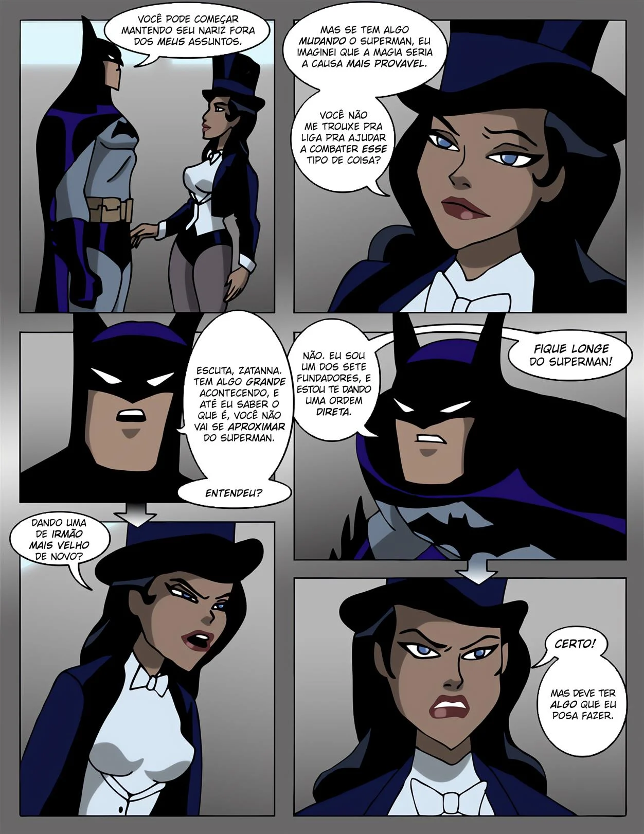 Liga da Putaria – Batgirl Hentai – Português Brasileiro