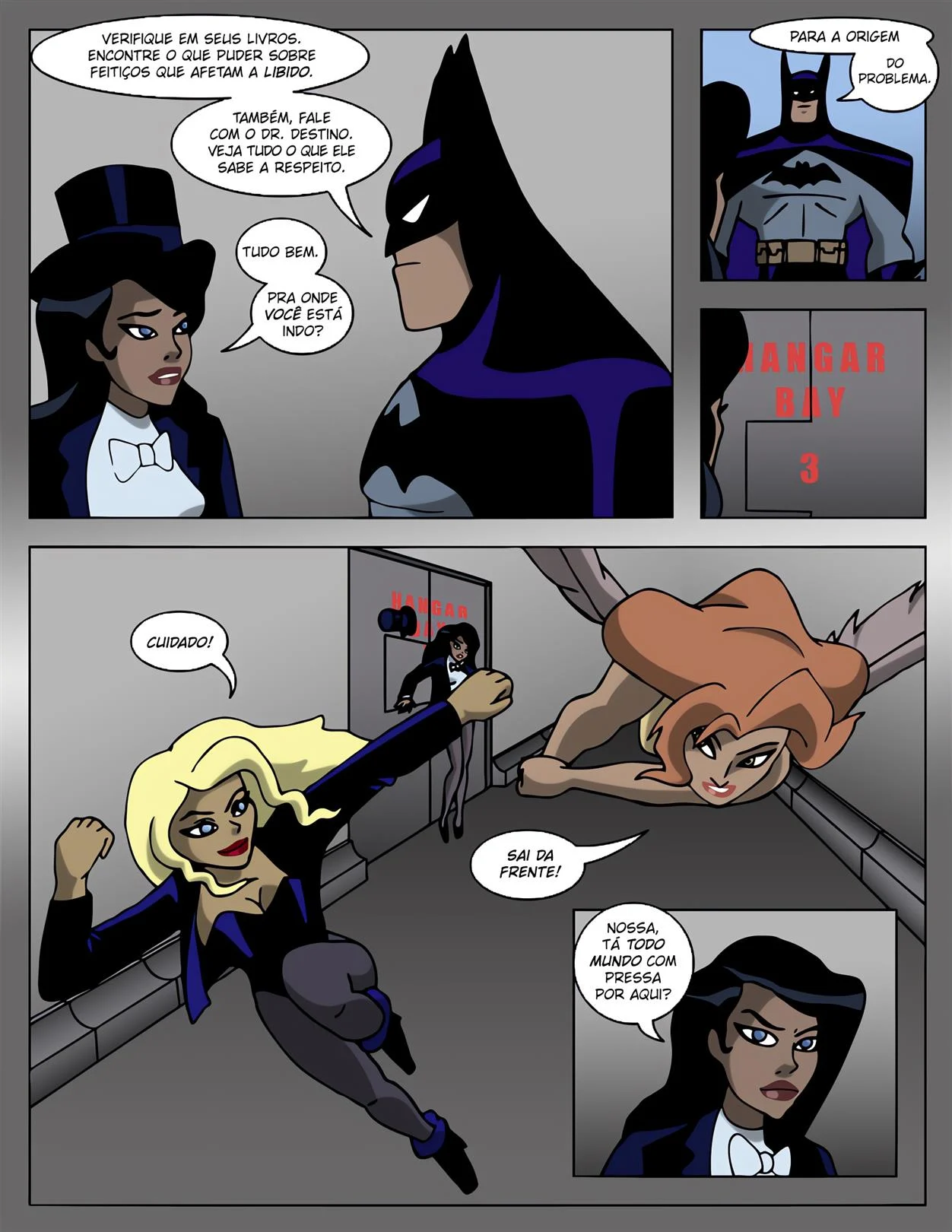 Liga da Putaria – Batgirl Hentai – Português Brasileiro