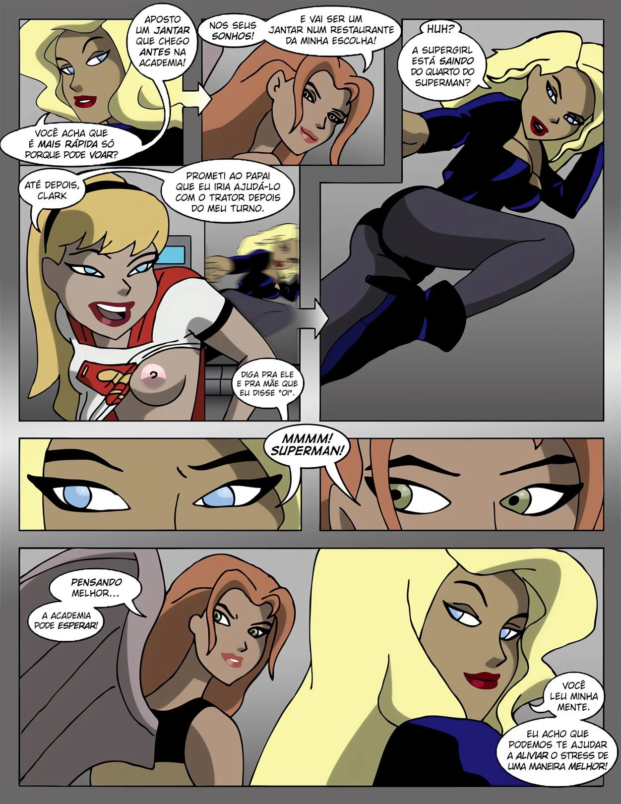 Liga da Putaria – Batgirl Hentai – Português Brasileiro