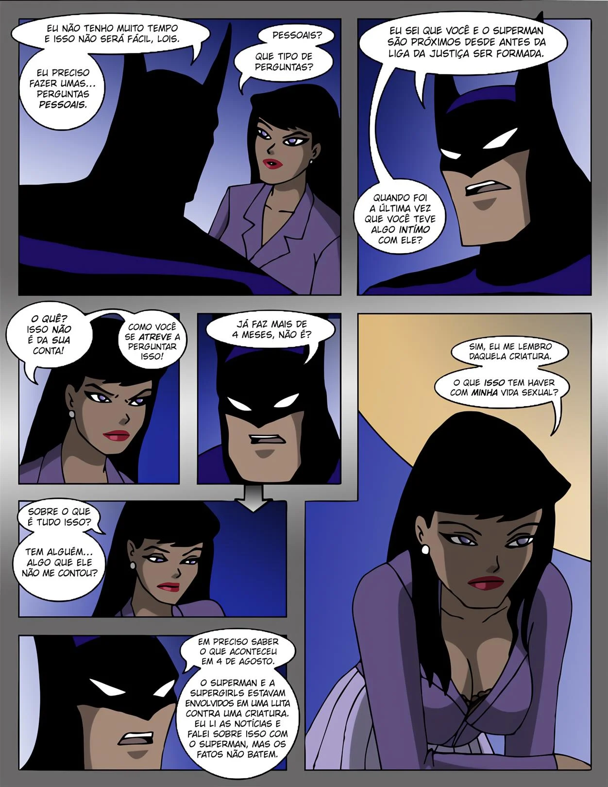 Liga da Putaria – Batgirl Hentai – Português Brasileiro