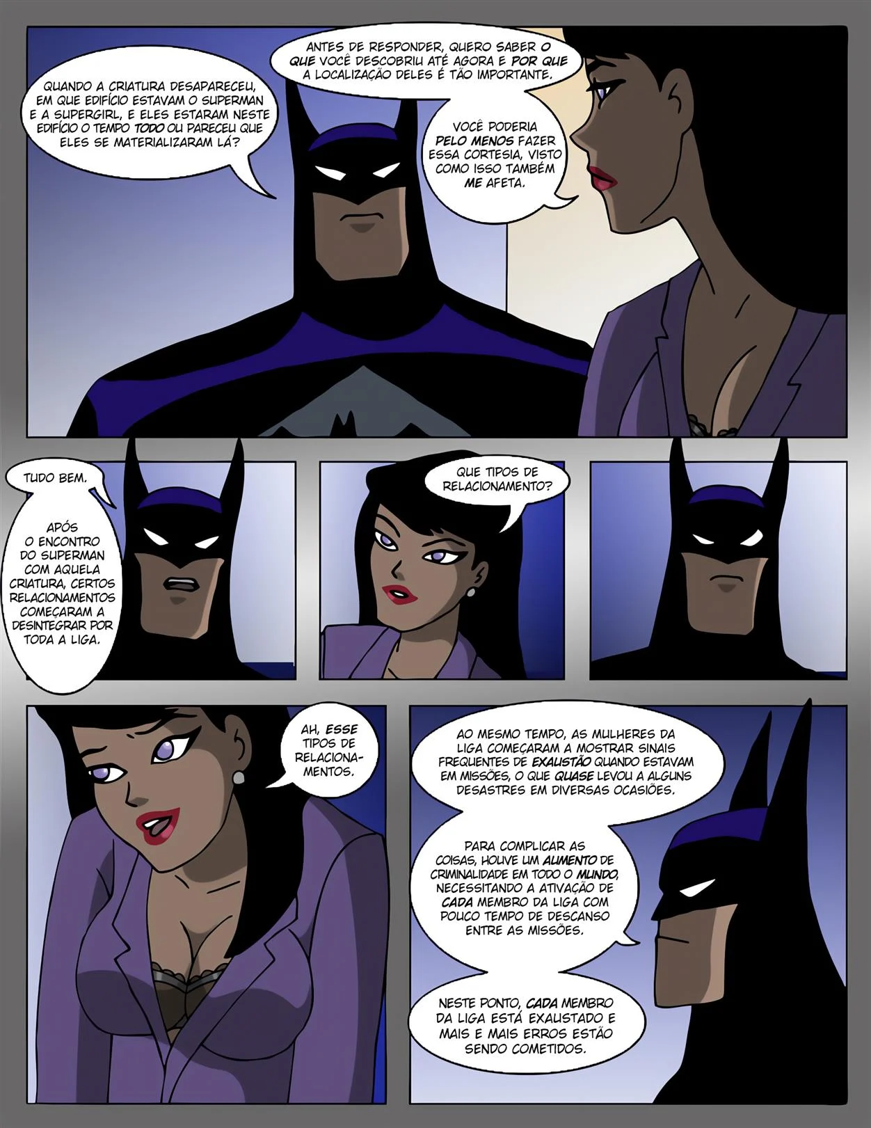 Liga da Putaria – Batgirl Hentai – Português Brasileiro