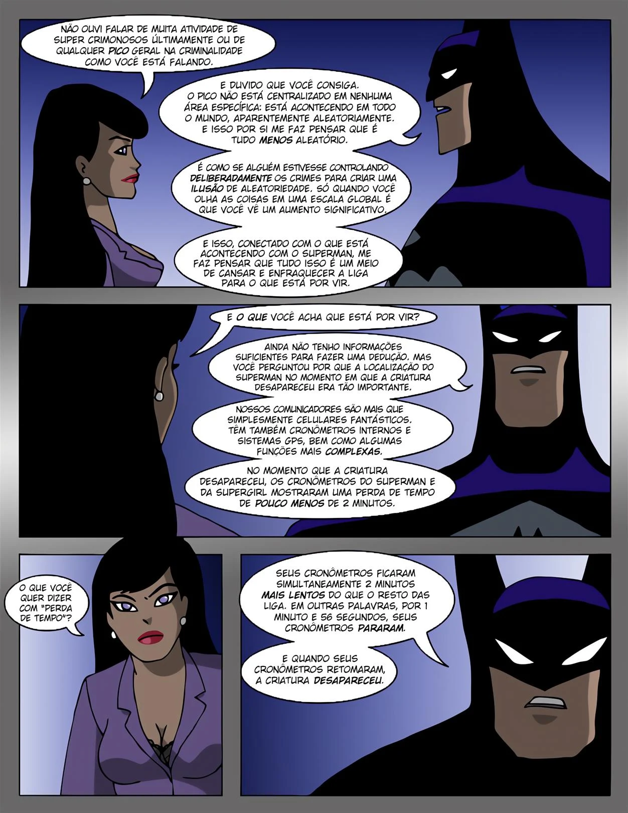 Liga da Putaria – Batgirl Hentai – Português Brasileiro