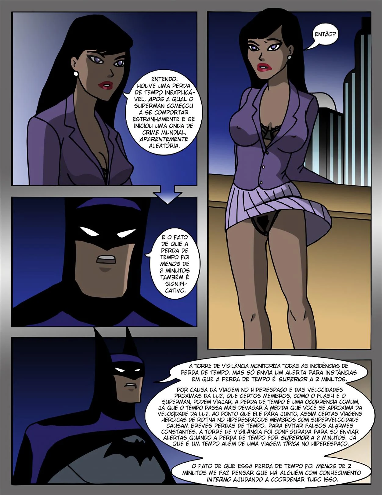 Liga da Putaria – Batgirl Hentai – Português Brasileiro