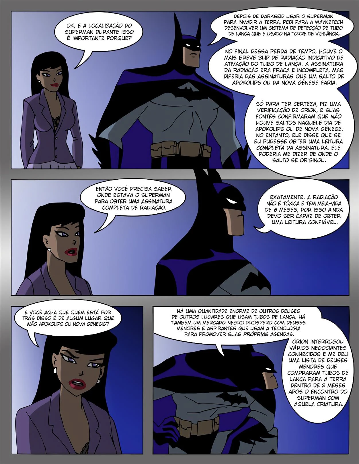 Liga da Putaria – Batgirl Hentai – Português Brasileiro