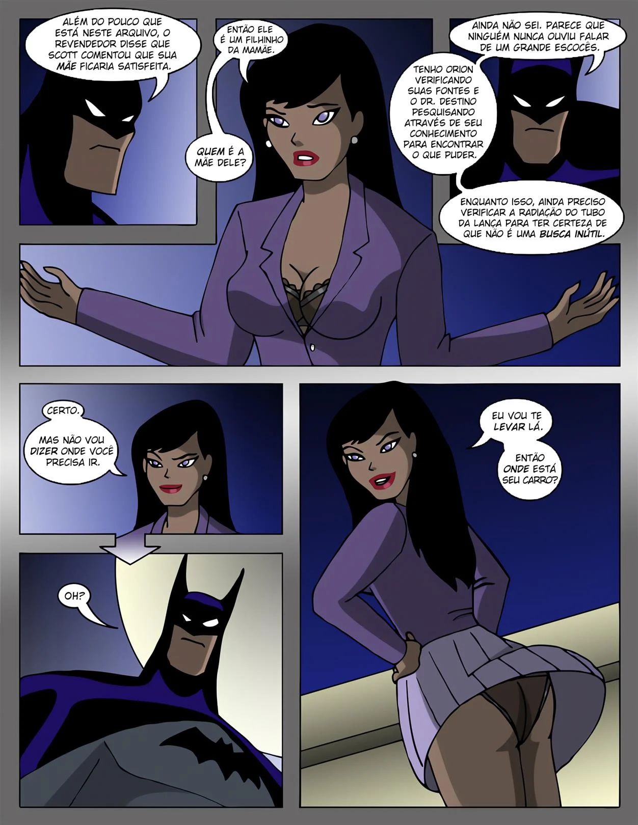 Liga da Putaria – Batgirl Hentai – Português Brasileiro