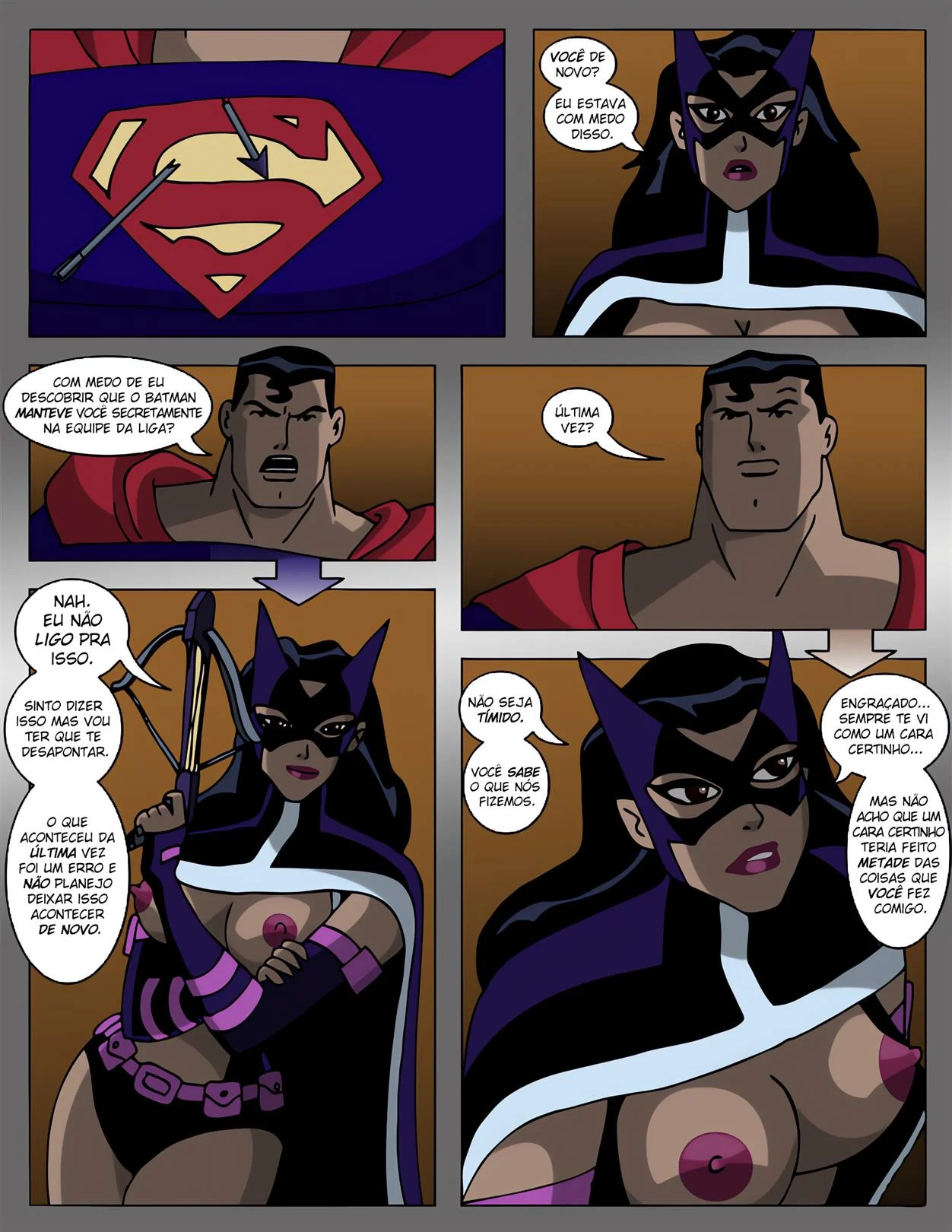 Liga da Putaria – Batgirl Hentai – Português Brasileiro