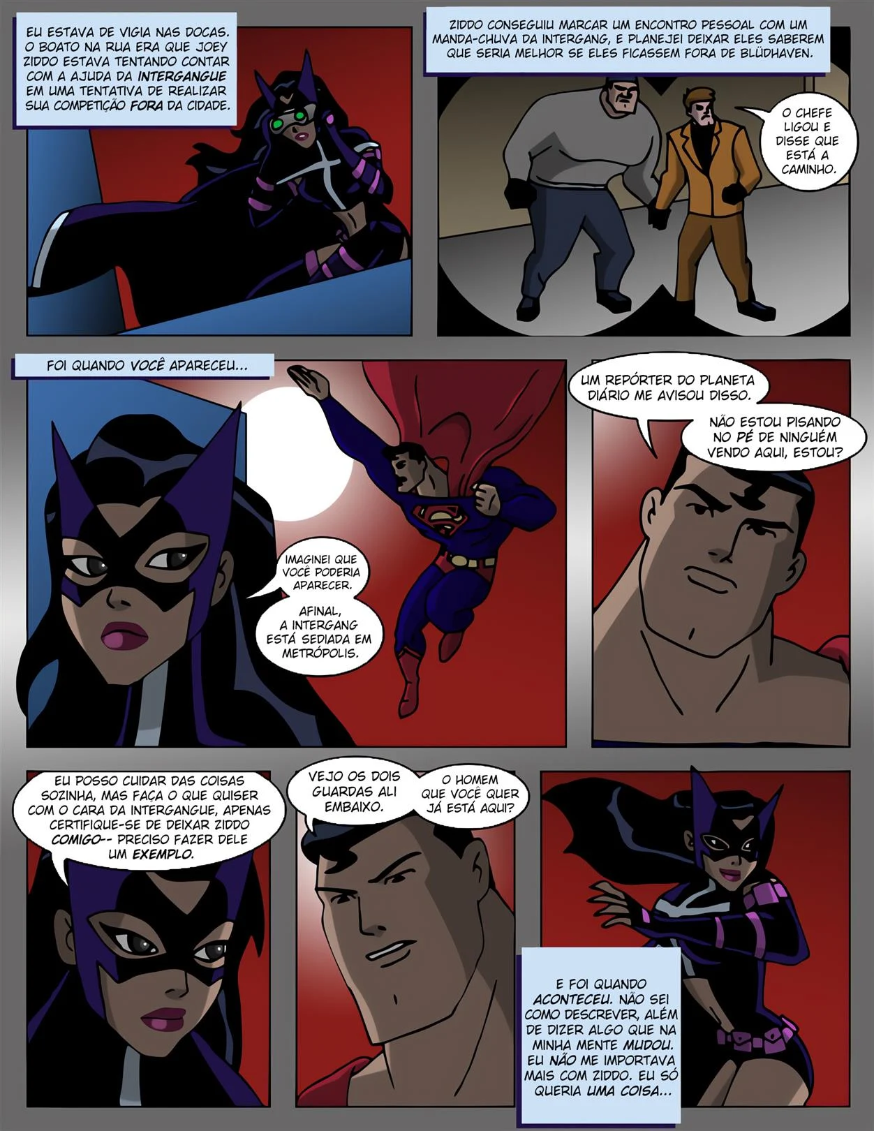 Liga da Putaria – Batgirl Hentai – Português Brasileiro